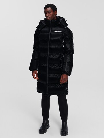 Karl Lagerfeld Winter Coat in Black