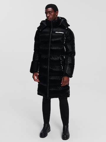 Karl Lagerfeld Wintermantel in Schwarz