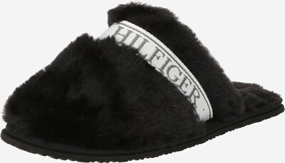 TOMMY HILFIGER Slipper in Silver grey / Black / White, Item view