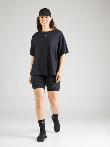 NIKE Skinny Sportnadrágok 'ONE' - fekete