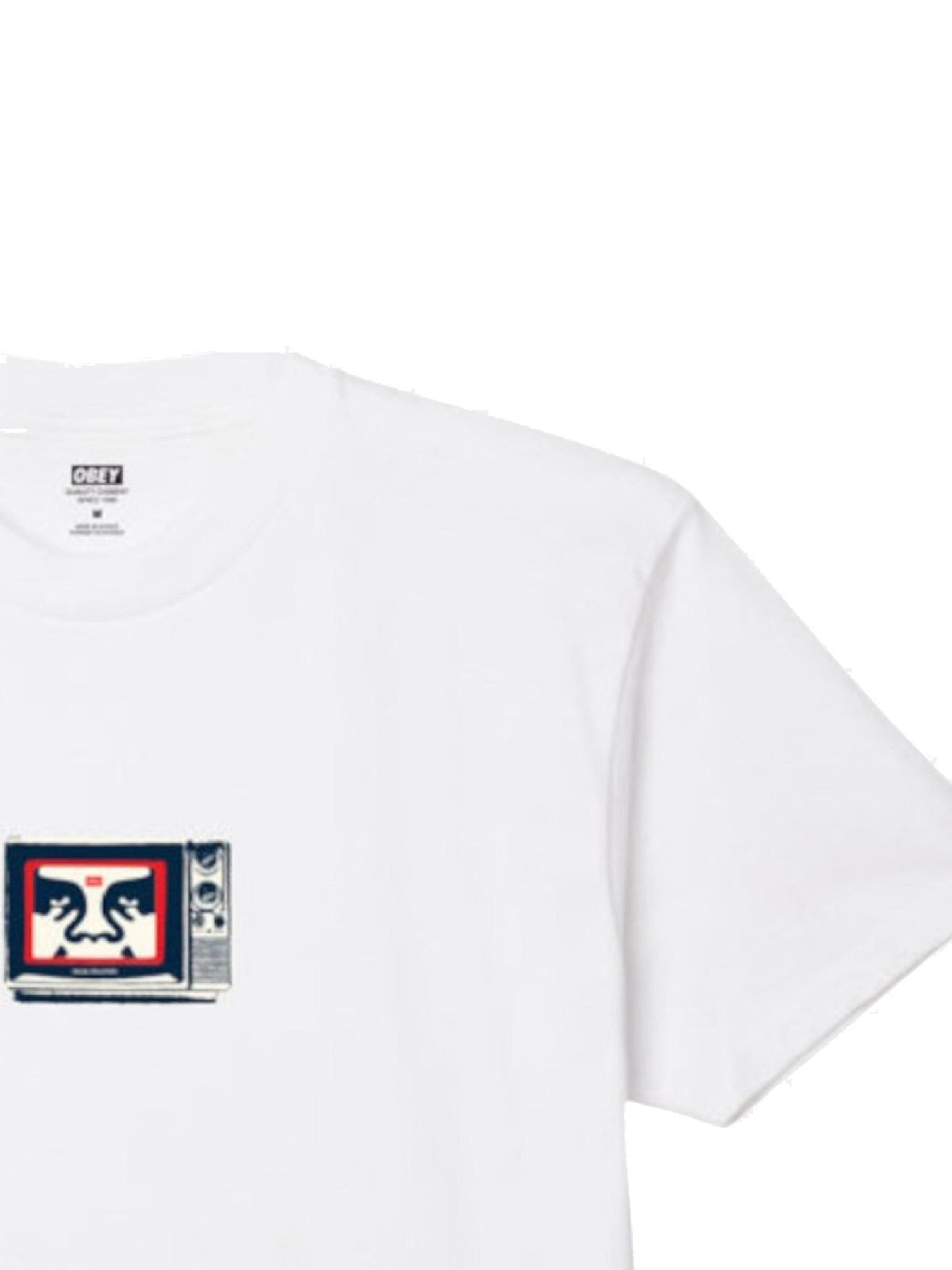 T-Shirt Obey en blanc
