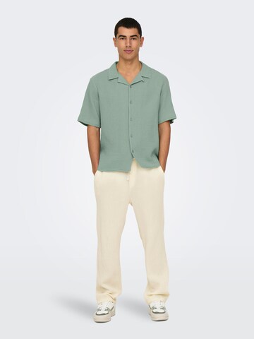 Only & Sons Loose fit Trousers 'ONSSINUS' in White