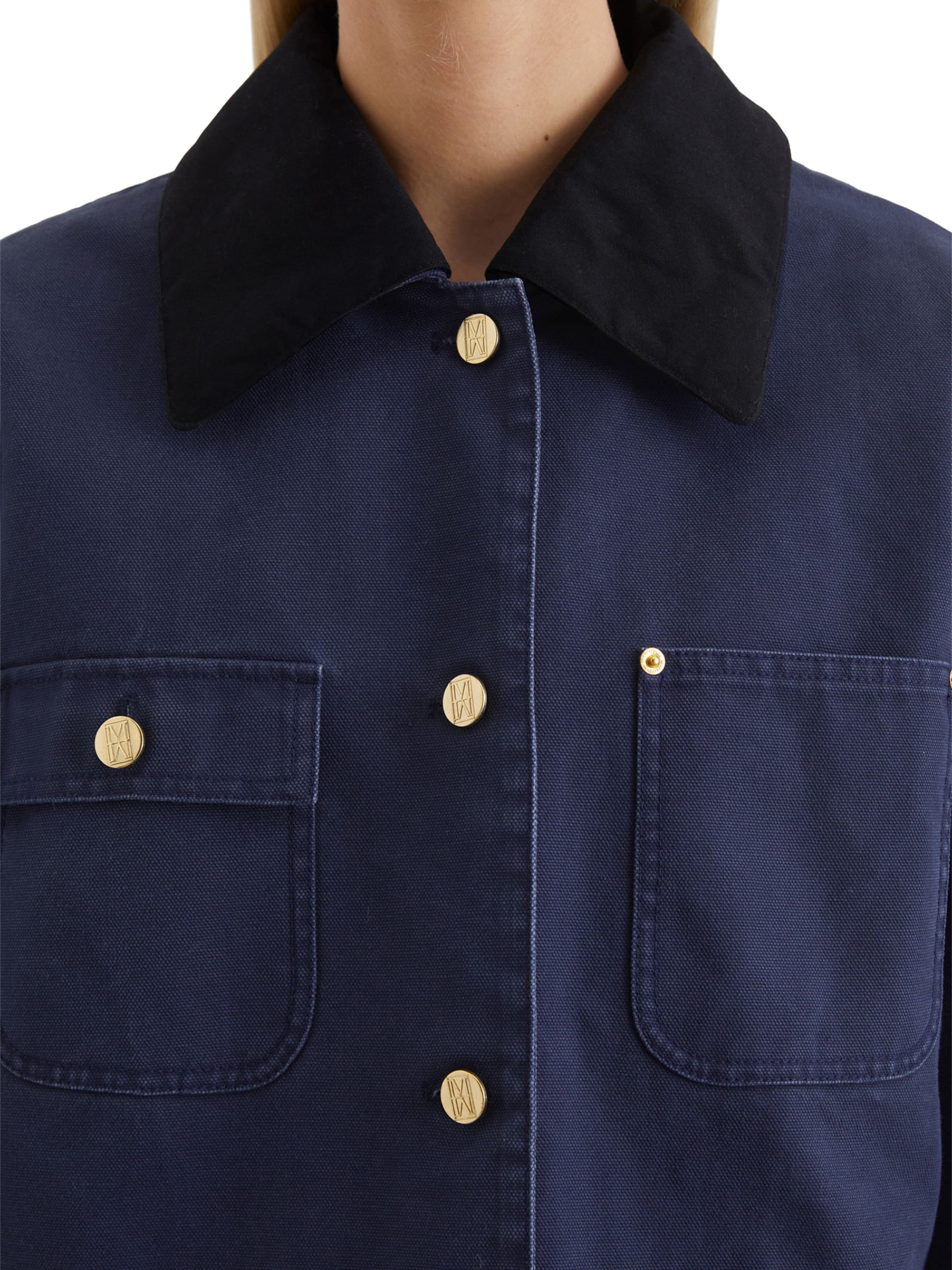 Marc O'Polo Φθινοπωρινό και ανοιξιάτικο μπουφάν σε μπλε