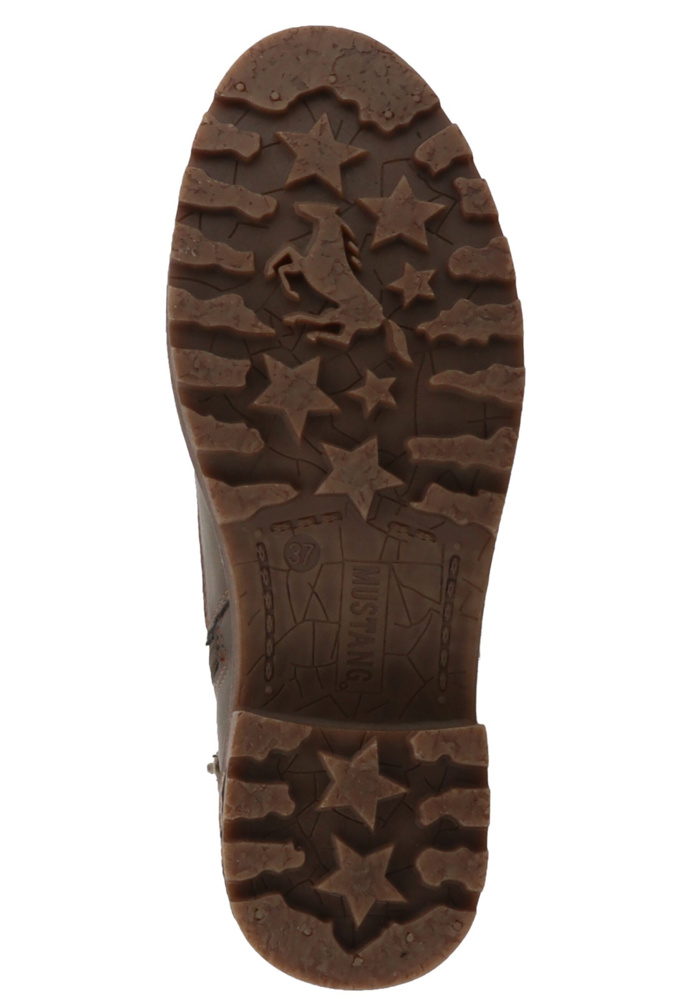 MUSTANG - Botim em castanho