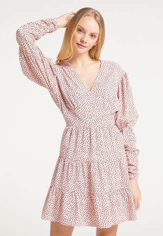 MYMO Dress in Pink: front