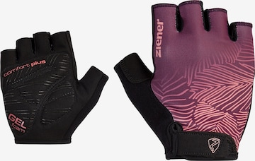 ZIENER Athletic Gloves 'CALLIE' in Red: front