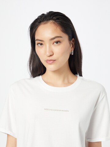 T-shirt 'Terina' MSCH COPENHAGEN en blanc