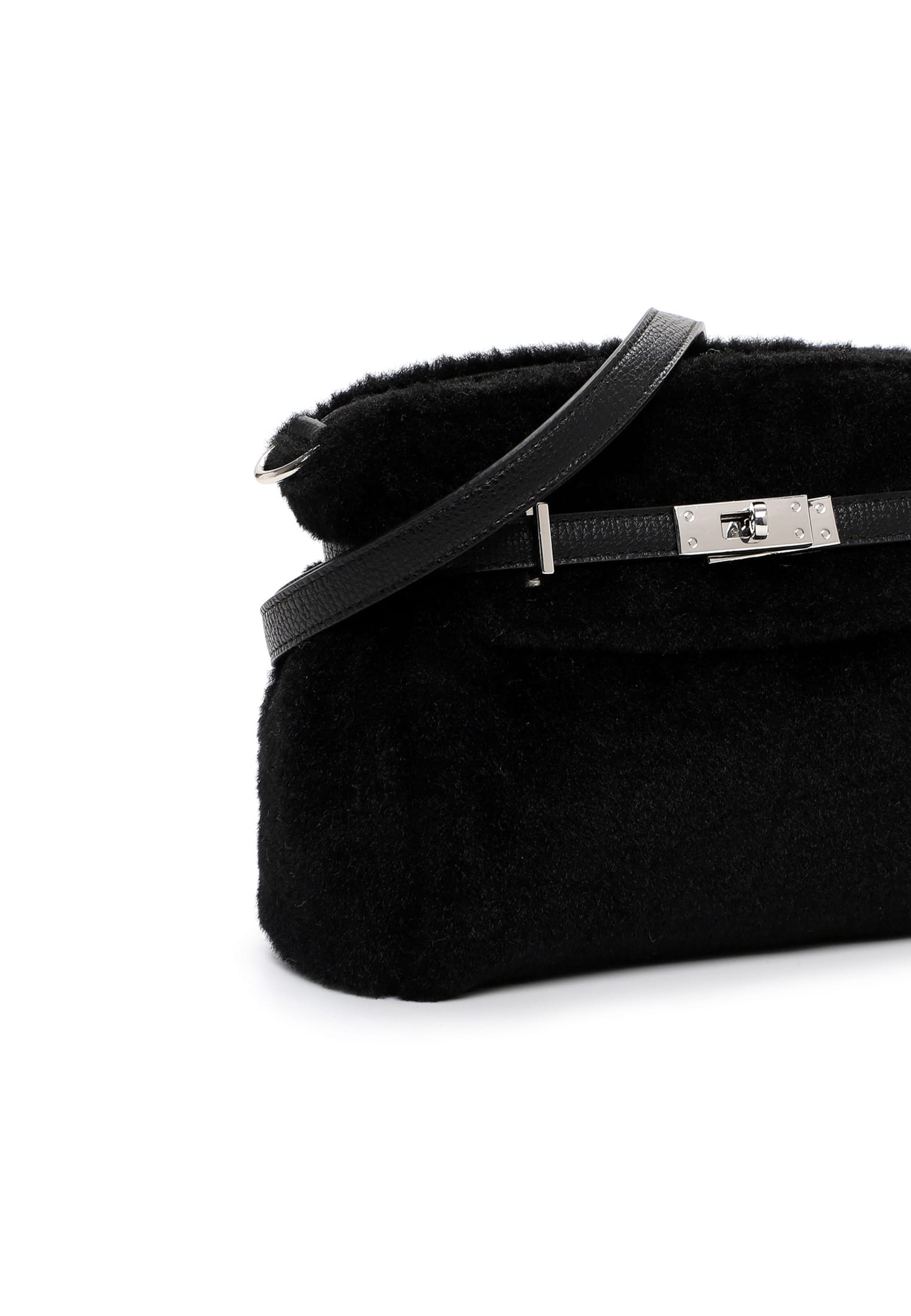 Emily & Noah Schoudertas 'Heather' in Zwart