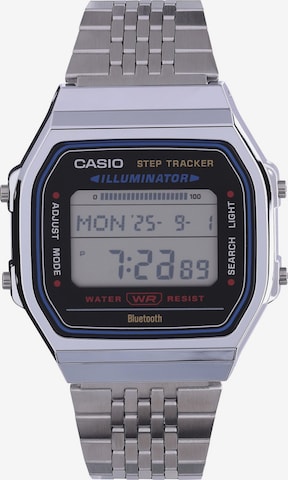 Montre digitale 'Statement' CASIO en argent : devant