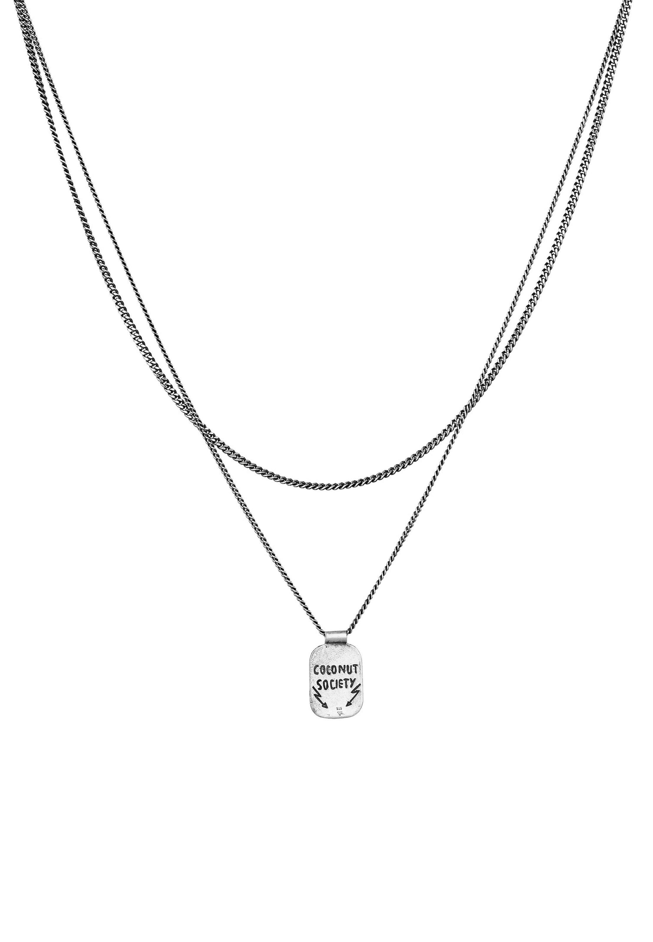 Haze&Glory Kette 'Coconut Society' in Silber
