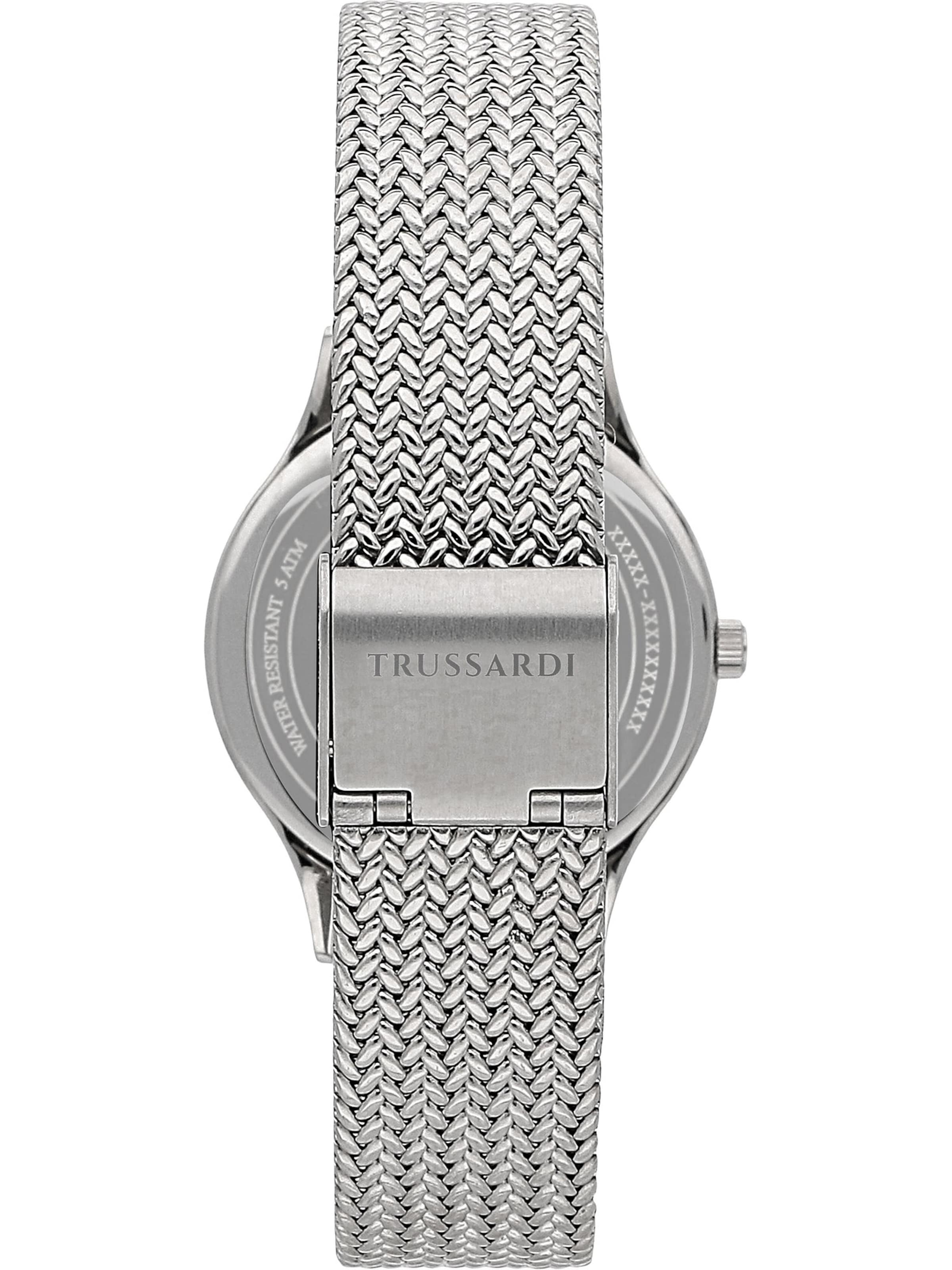 Trussardi Analog Watch in Silver