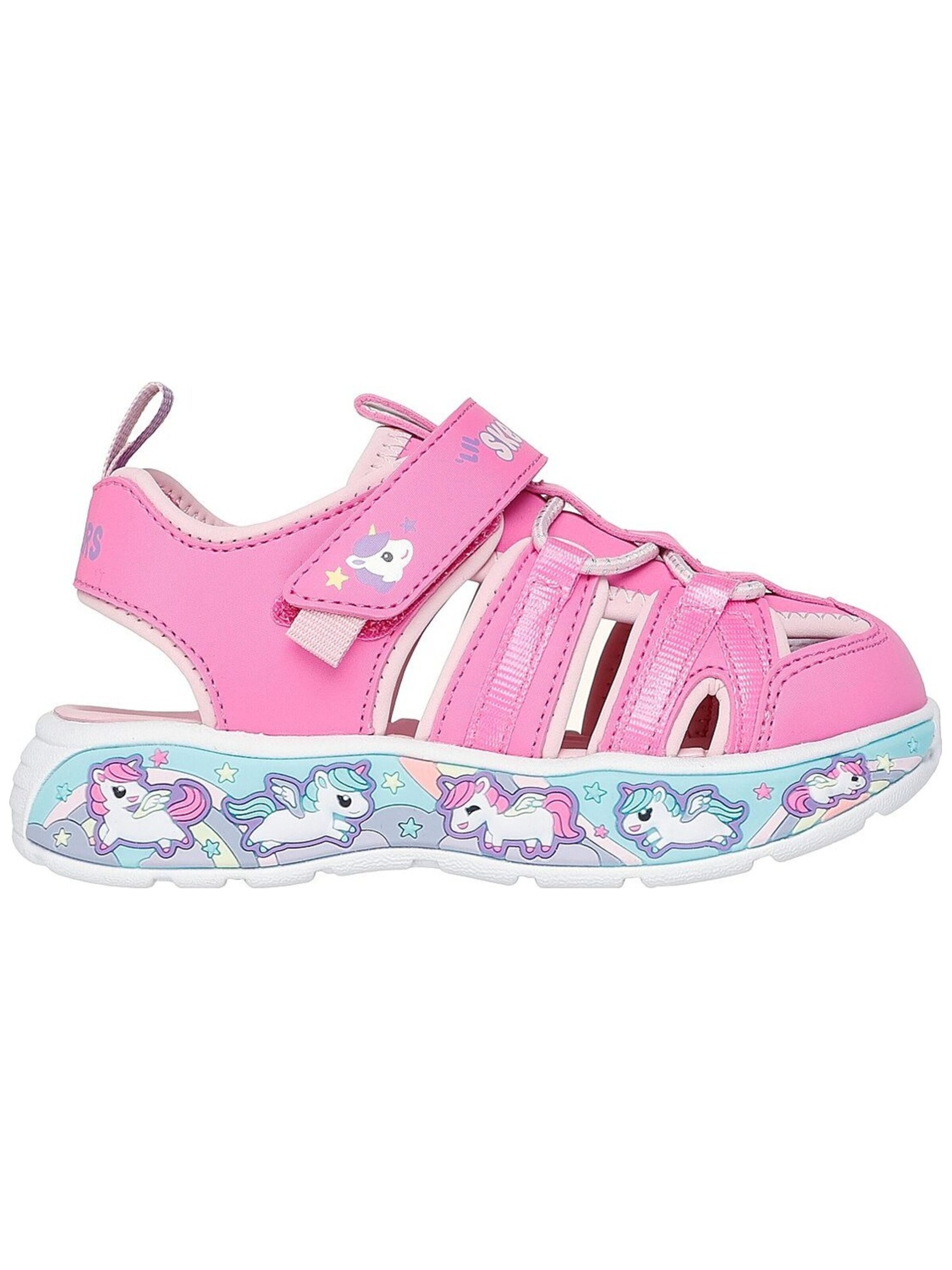 SKECHERS Sandal 'PLAY SCENE SPLASH - CUTE CREW' in Pink