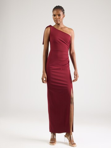 WAL G. Evening Dress in Red: front