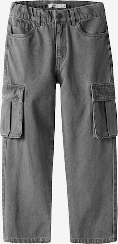NAME IT - Pantalón en gris: frente