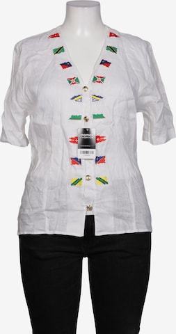 OTTO KERN Bluse XL in Weiß: Vorderseite