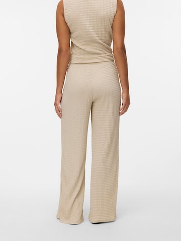 VERO MODA - Pierna ancha Pantalón 'VMLina' en beige