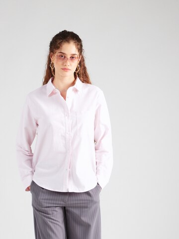 AÉROPOSTALE Blouse in Roze: voorkant