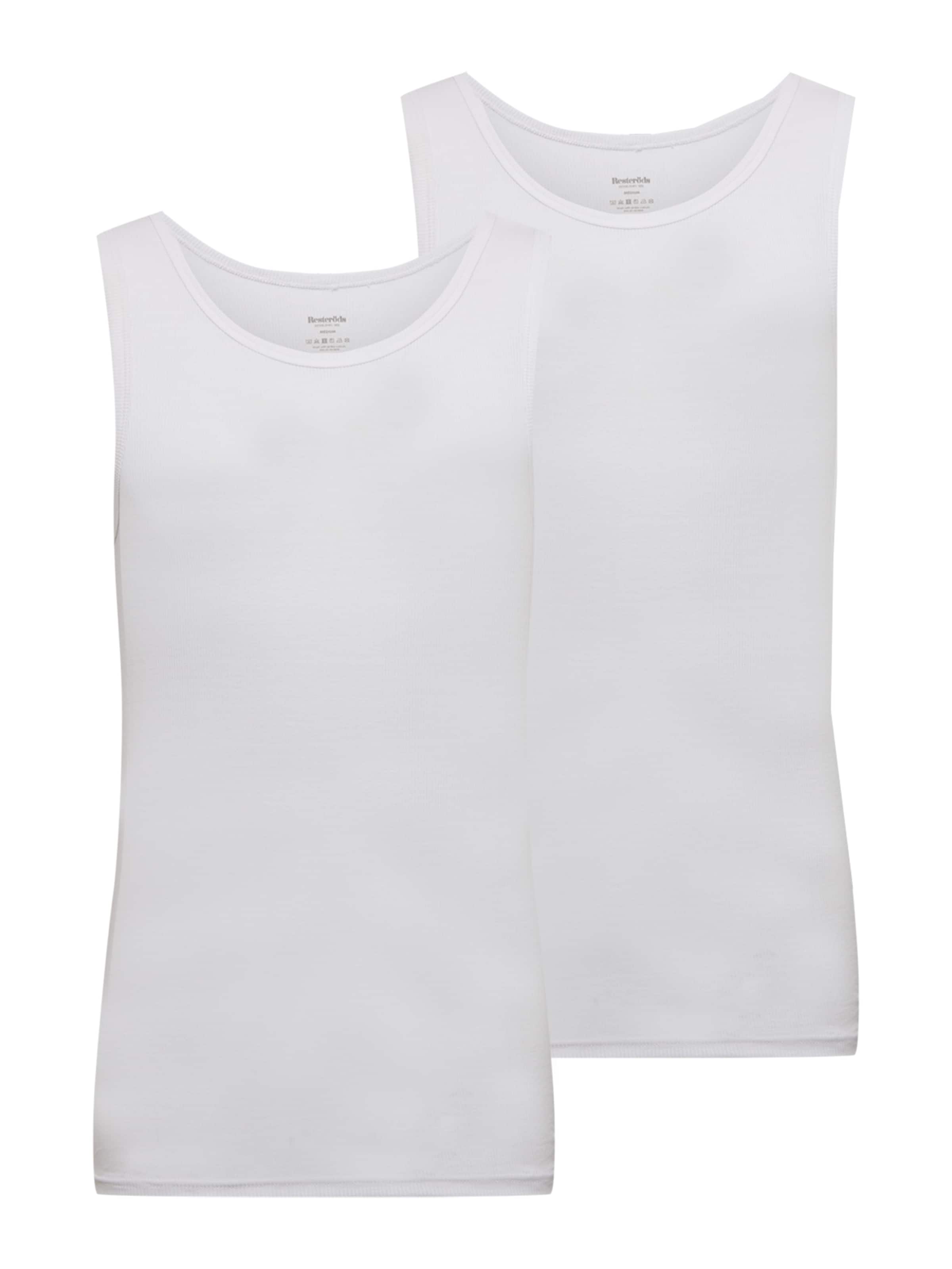 Resteröds Нательная майка в Белый: спереди
