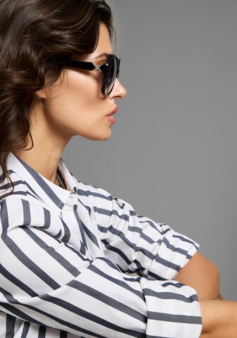 LAURA SCOTT Sonnenbrille in Schwarz