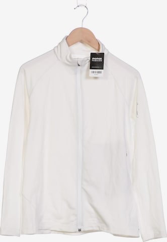 SALOMON Sweatshirt & Zip-Up Hoodie in L in White: front