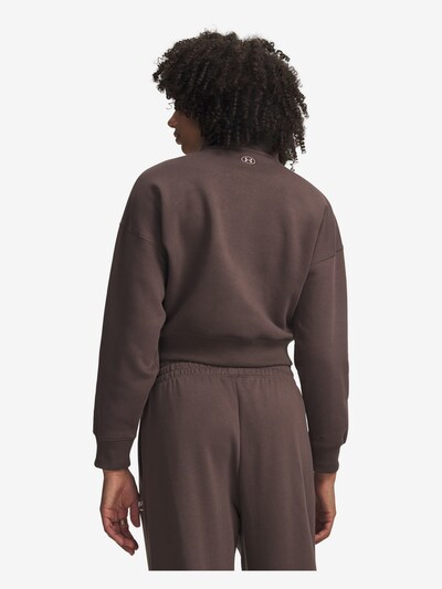 UNDER ARMOUR Sports sweatshirt 'Rival Fleece' in L in Brown, Item view