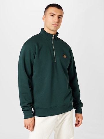 MADS NORGAARD COPENHAGEN Μπλούζα φούτερ σε πράσινο: μπροστά