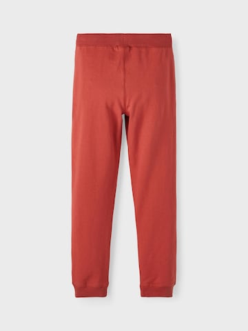 NAME IT Tapered Broek in Rood