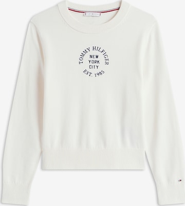 smėlio TOMMY HILFIGER Megztinis: priekis