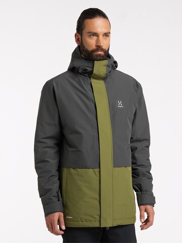 Haglöfs Outdoor jacket 'Salix Proof Mimic' in Grey: front