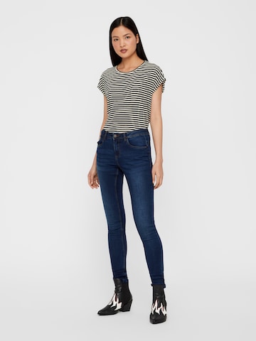 Noisy may Skinny Jeans 'JEN' in Blau