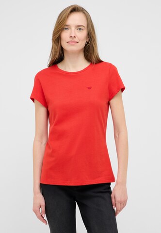 MUSTANG T-Shirt 'Loa' in Rot: Vorderseite