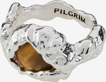Inele 'RHYTHM' de la Pilgrim pe argintiu: față