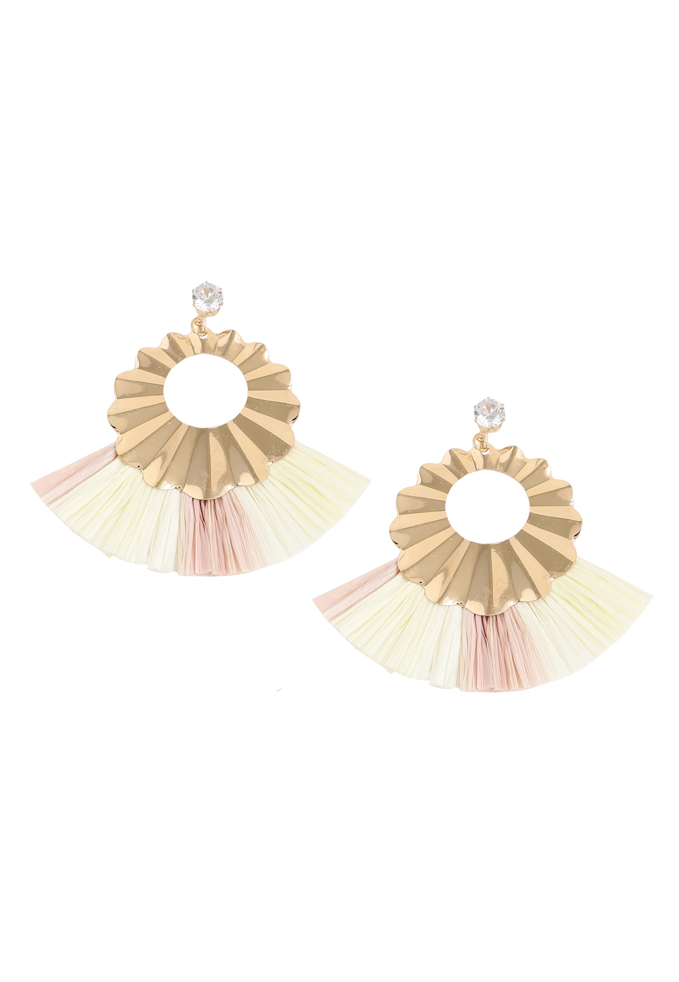 SOHI Náušnice 'Jeanna' - Zmiešané farby: predná strana