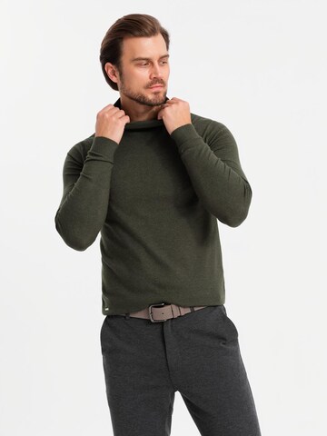 Pull-over 'OM-SWTN-0127' Ombre en vert