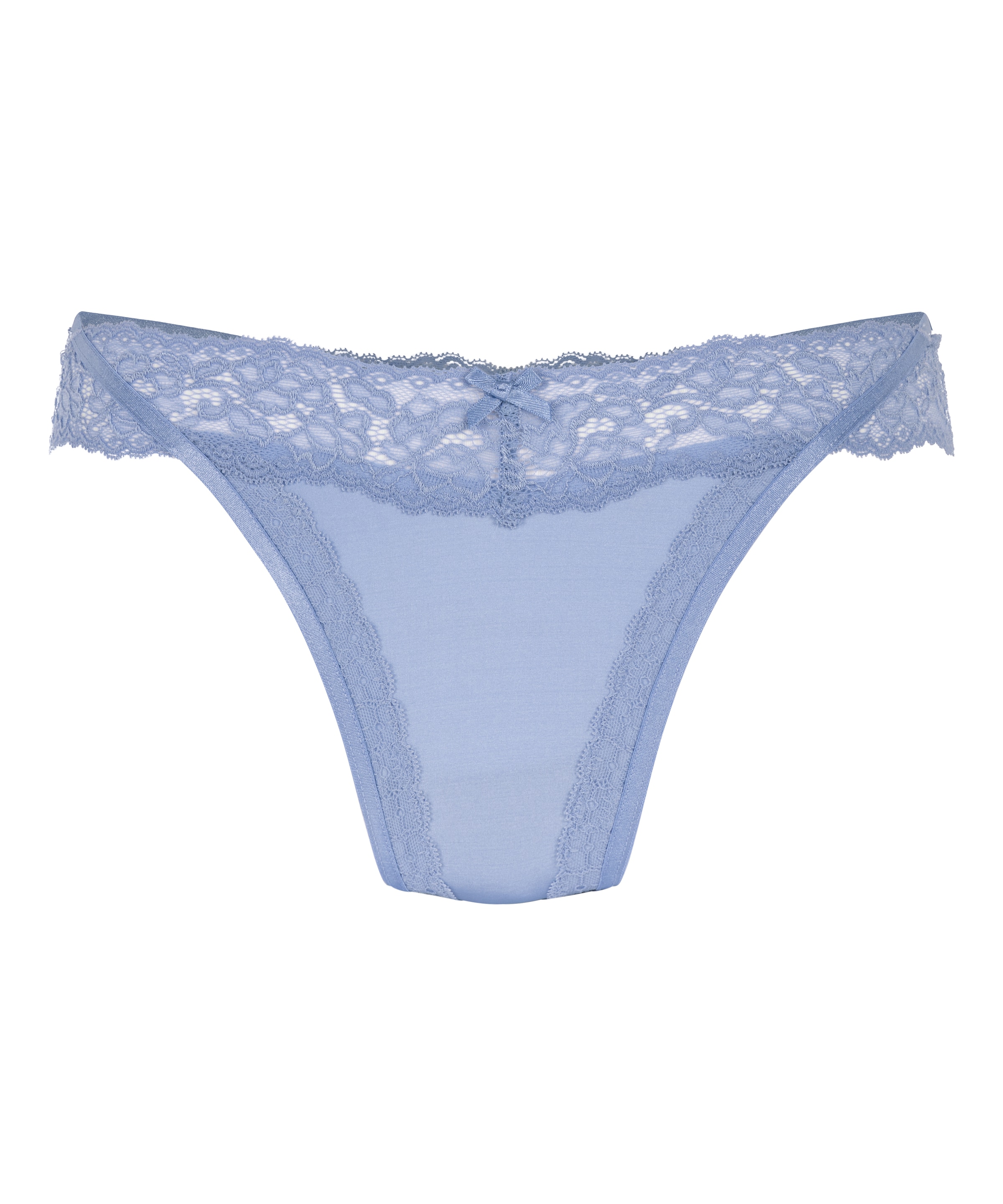 Hunkemöller String 'Elliena' in Blauw: voorkant