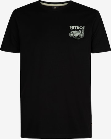 Petrol Industries Shirt 'Bayfrontstone' in Black: front