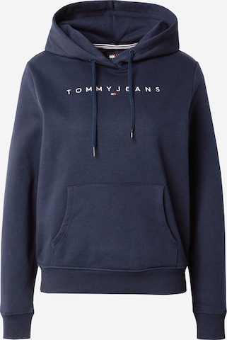 Tommy Jeans Sweatshirt in Blue: front