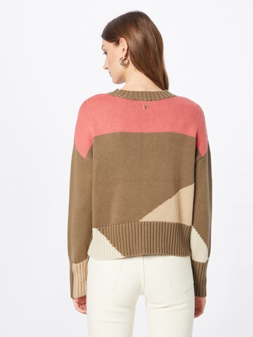 MOS MOSH Sweter w kolorze brązowy