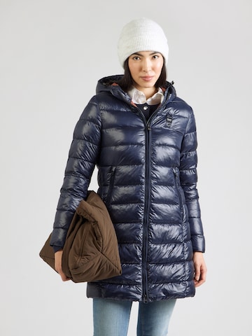 Blauer.USA Wintermantel in Blauw: voorkant