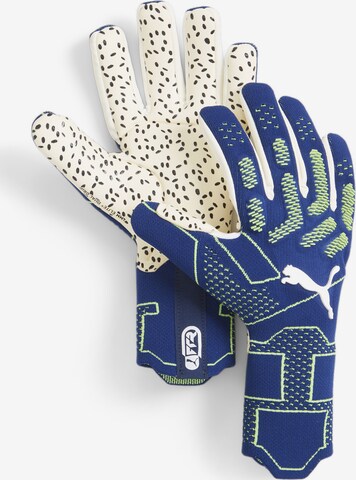 PUMA Athletic Gloves 'Future' in Blue: front