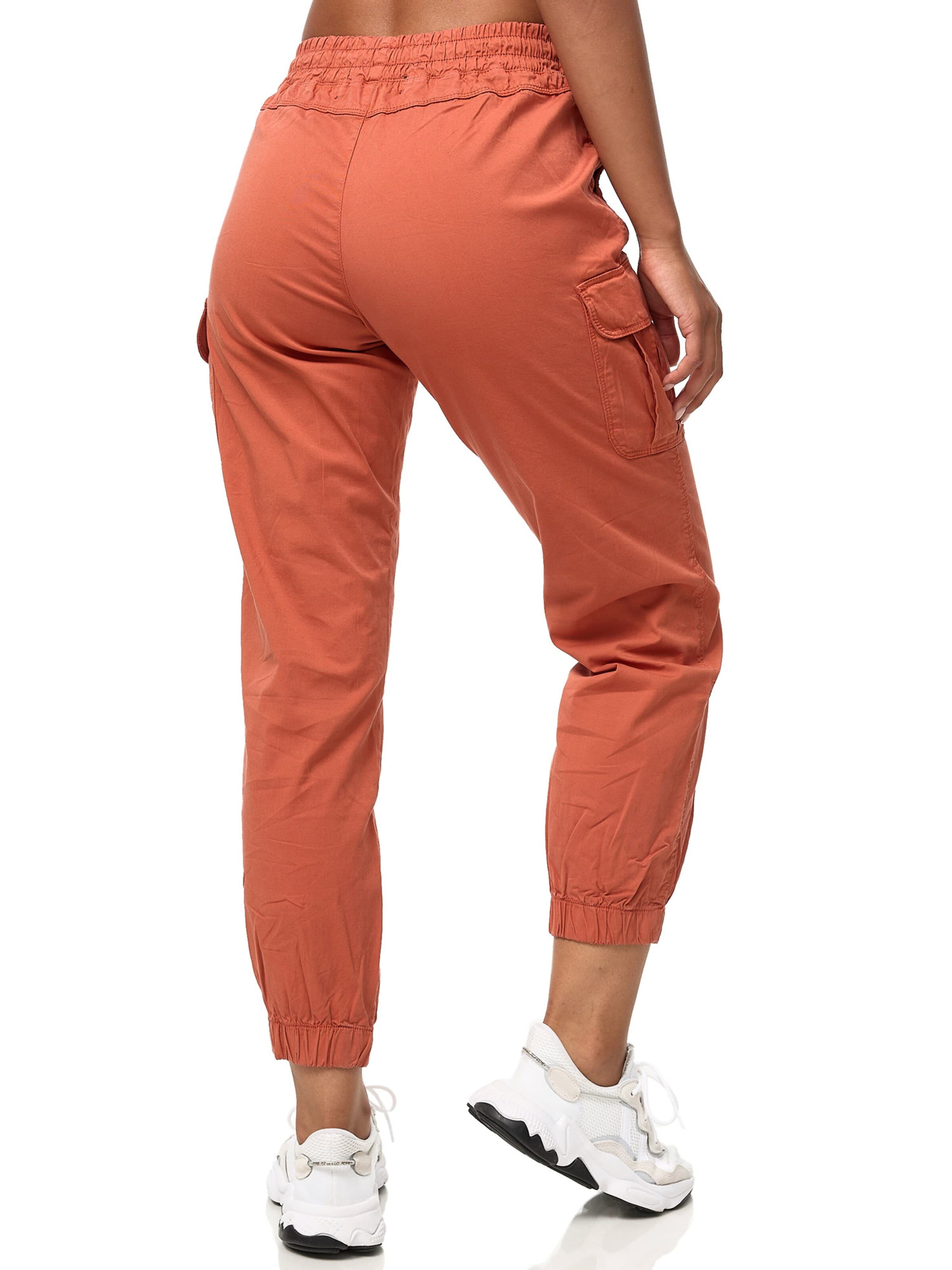 Tapered Pantaloni cargo 'F600' di Tazzio in marrone