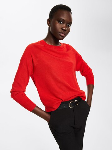 Pull-over 'LUCCA' MANGO en rouge : devant