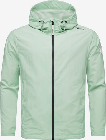 Veste mi-saison 'Lewie' Ragwear en vert : devant