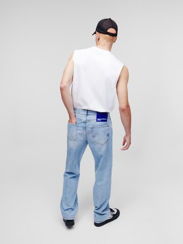 Karl Lagerfeld Loosefit Jeans in Blau