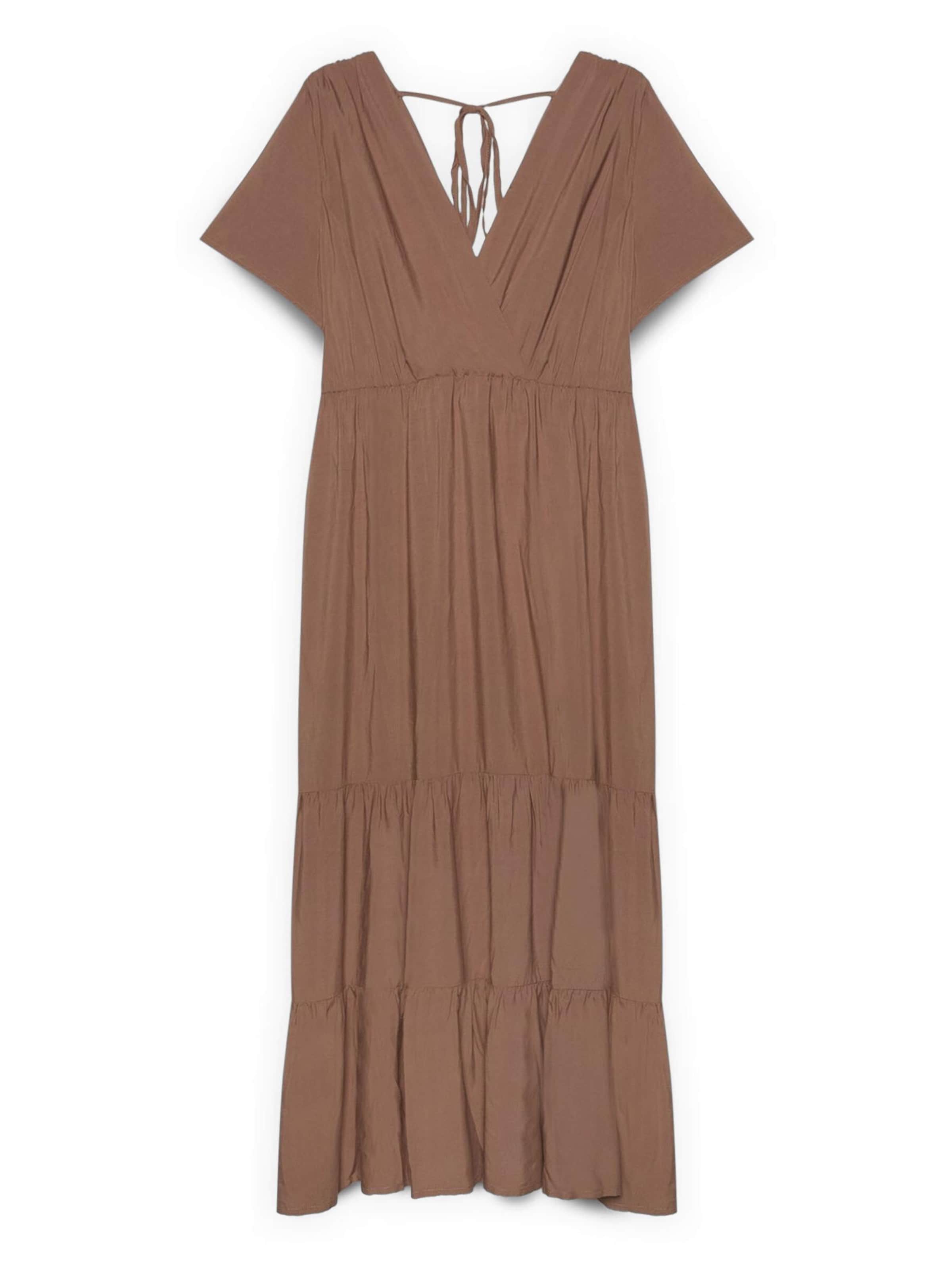 Robe Fiorella Rubino en marron : devant