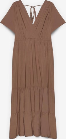 Robe Fiorella Rubino en marron : devant