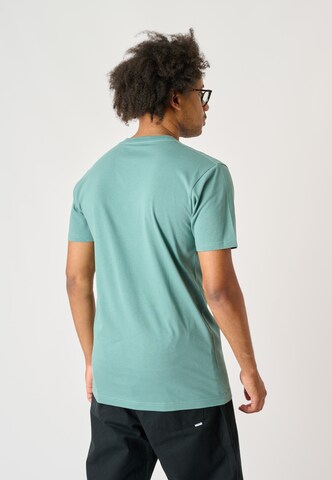 Cleptomanicx Shirt 'Embro Gull' in Blue