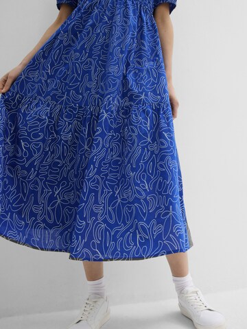 bonprix Blousejurk in Blauw