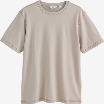 Tricou de la Next pe gri: față