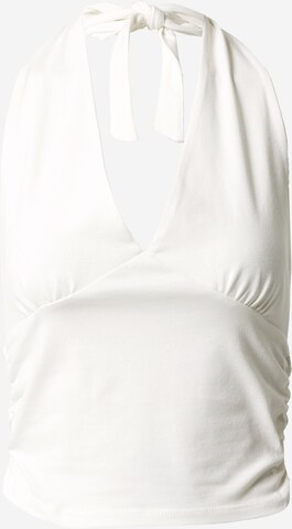 Top 'In Love' di NLY by Nelly in bianco: frontale